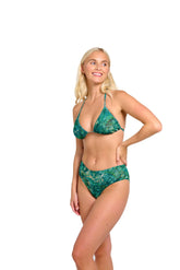 Santori läpiruskettavat korkeavyötäröiset bikinialaosat