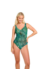 Santorini läbipäevituv toestatud ülaosaga trikoo