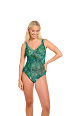 Santorini läbipäevituv toestatud ülaosaga trikoo