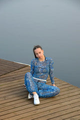 Smarttan läbipäevituvad pikad püksid Sinililla Mandala - ERKSAMAD VÄRVID!