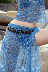 Smarttan läbipäevituv sarong Sinililla Mandala - ERKSAMAD VÄRVID!