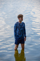 Smarttan läbipäevituv meeste pluus Sinimallikad