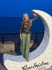 Smarttan läbipäevituv pluus Eeva Troopika