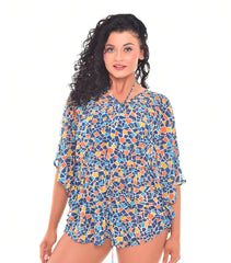 Monaco läpiruskettava poncho