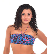 Oasis läpiruskettava bikiniyläosa olkaimilla tai ilman