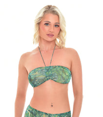 Santorini läbipäevituv õlapaelteta kantav bikiini rinnahoidja