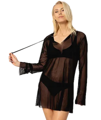 Smarttan mustat läpiruskettavat legginsit