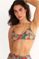 Love Bird ümara kaelusega läbipäevituv bikiini rinnahoidja