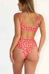 Pink Garden ümara kaelusega läbipäevituv bikiini rinnahoidja