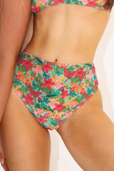 Love Bird kõrge vööosaga läbipäevituvad bikiini püksid