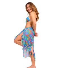 Paradise Green läbipäevituv sarong - Smarttan