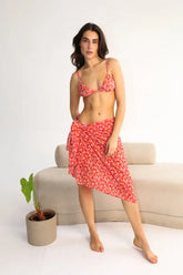 Pink Garden sarong