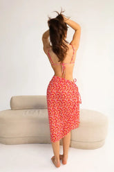 Pink Garden sarong