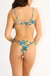 Colibri volditud küljeosaga läbipäevituvad bikiini püksid