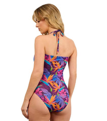 Paradise Purple läbipäevituv eemaldatavate paeltega trikoo - Smarttan