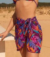 Paradise Purple läbipäevituv sall - Smarttan