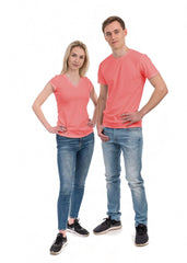 Smarttan korallroosa läbipäevituv naiste T-särk - Smarttan