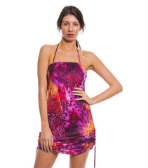 Purple Amalfi läbipäevituv kleit - Smarttan