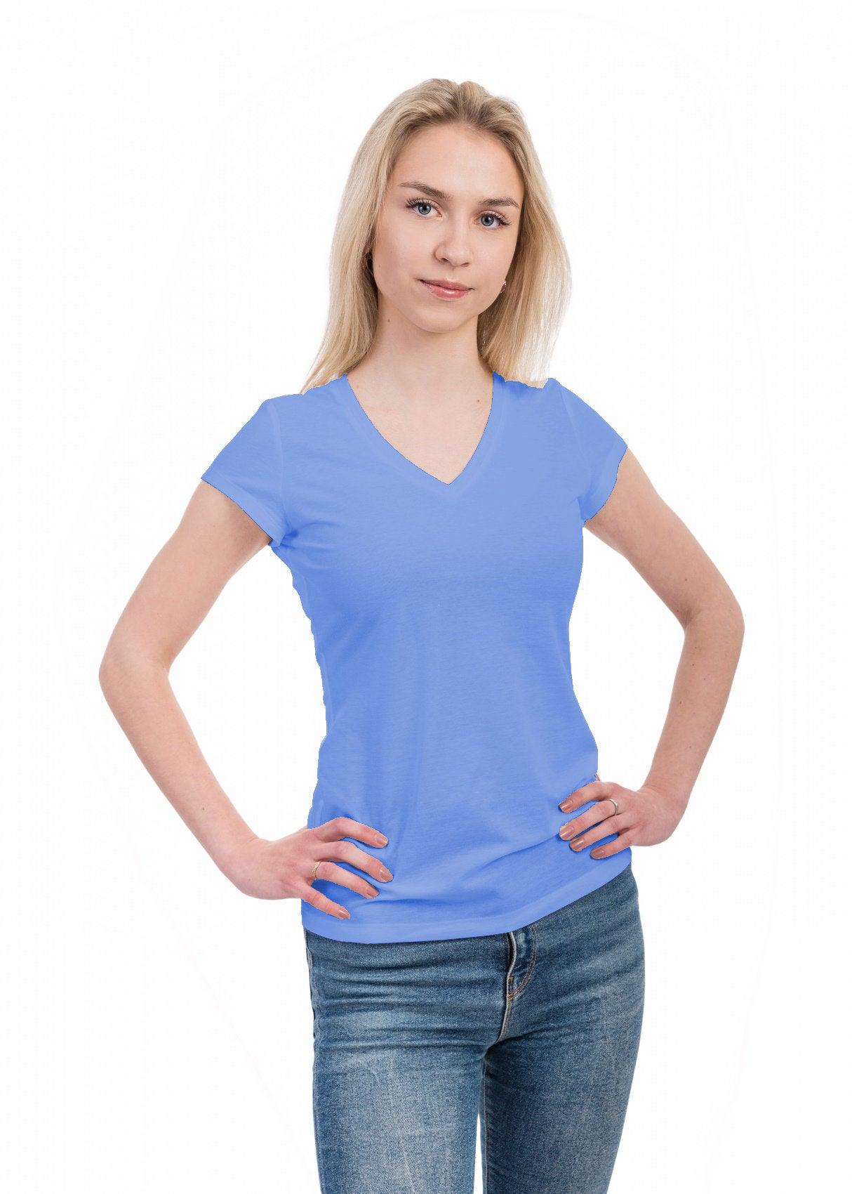 Smarttan sinine läbipäevituv naiste T-särk - Smarttan