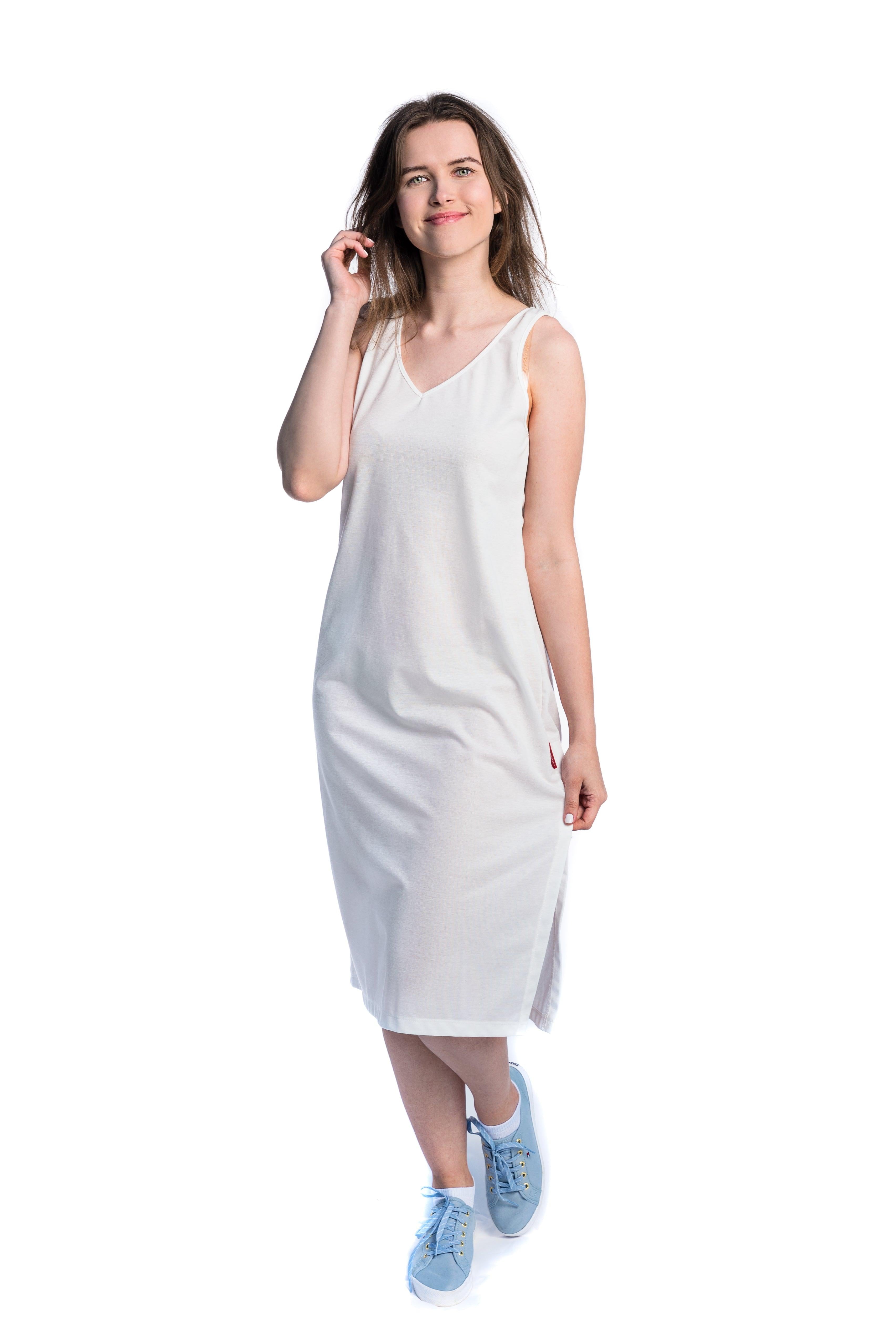 Smarttan valge läbipäevituv kleit - Smarttan